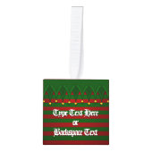 Afrikaanse kerstdecoratie jullie foto hier decoratie (Voorkant)