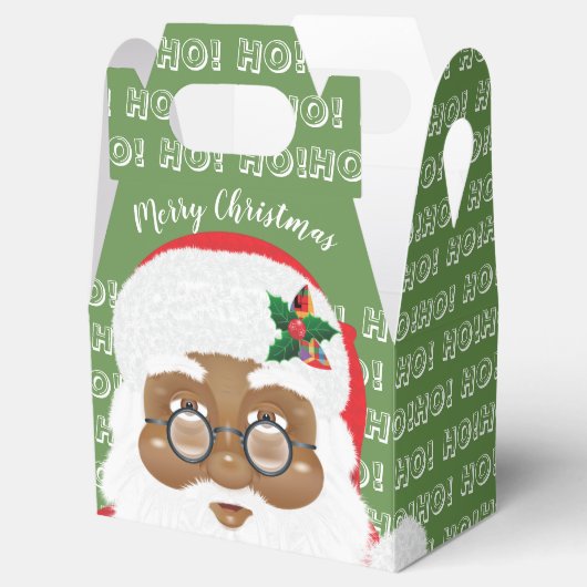 Afrikaanse kerstfeestdag bedankdoosjes (Geopend)