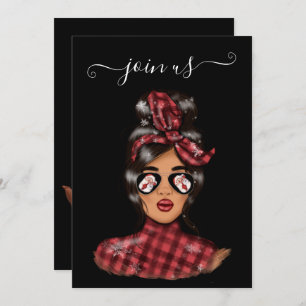 Afrikaanse kerstfeestdag kaart