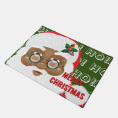 Afrikaanse kerstfeestdag met kerstmis deurmat (Schuin)