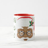 Afrikaanse kerstfeestdag met kerstmis mok (Midden)