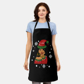 Afrikaanse kerstkerstkerstkerstkerstman schort (Gedragen)