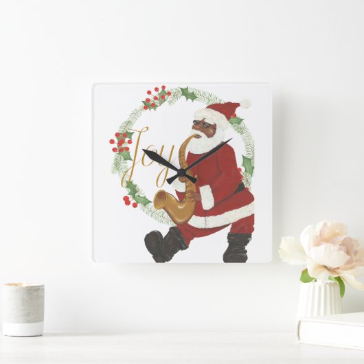 Afrikaanse kerstklok vierkante klok (Huis)