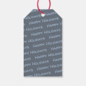 Afrikaanse kerstman Hanukkah Kwanzaa Cadeaulabel (Achterkant)