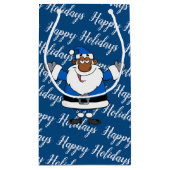 Afrikaanse kerstman Hanukkah Kwanzaa Klein Cadeauzakje (Achterkant)