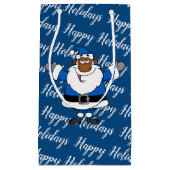 Afrikaanse kerstman Hanukkah Kwanzaa Klein Cadeauzakje (Voorkant)