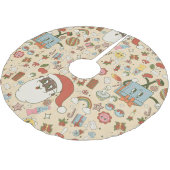  afrikaanse kerstman hippie groovy christmas kerstboom rok (Gekanteld)