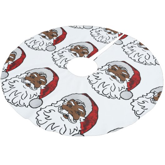 afrikaanse kerstman kerstboom rok (Gekanteld)