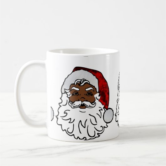 afrikaanse kerstman koffiemok (Links)