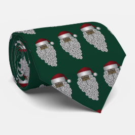 -Afrikaanse Kerstman met groene Stropdas