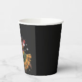 Afrikaanse Kerstman mevrouw Claus Dancing Afro-Ame Papieren Bekers (Links)