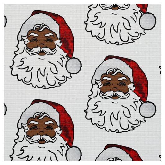 afrikaanse kerstman stof (Swatch)