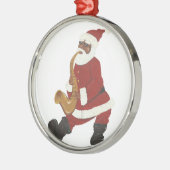 Afrikaanse kerstsieraad metalen ornament (Links)