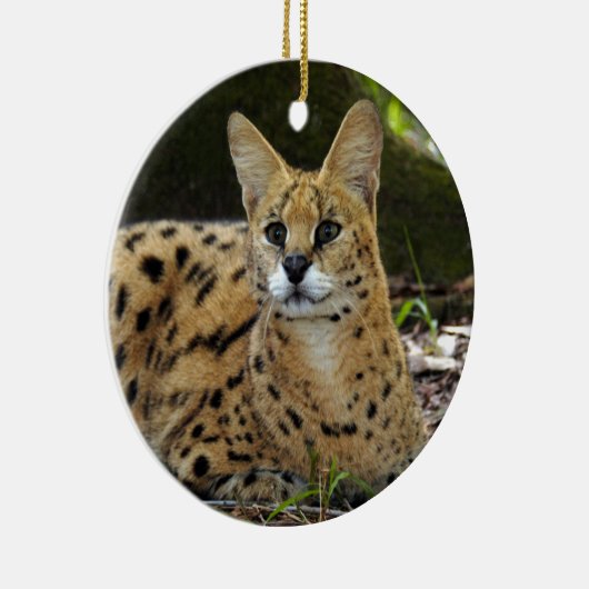 Afrikaanse kerstversiering keramisch ornament (Rechts)