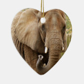 Afrikaanse kerstversiering keramisch ornament (Rechts)