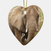 Afrikaanse kerstversiering keramisch ornament (Links)