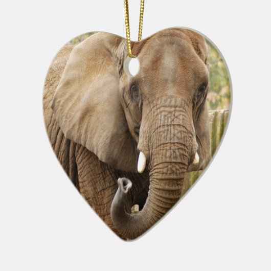 Afrikaanse kerstversiering keramisch ornament (Links)