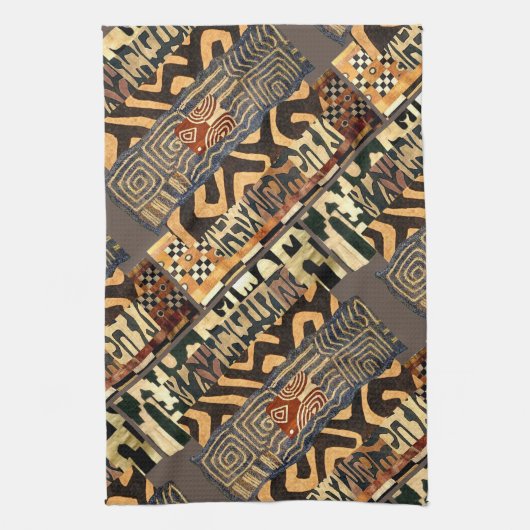 Afrikaanse keukenhanddoek (Verticaal)