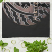 Afrikaanse keukenhanddoek (Gevouwen)