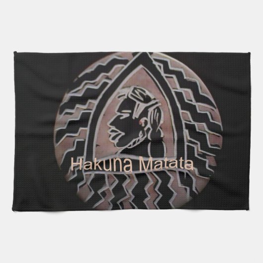 Afrikaanse keukenhanddoek (Horizontaal)