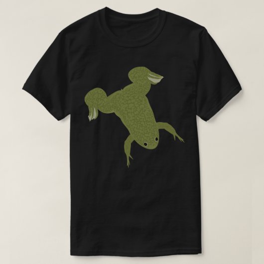 Afrikaanse kikker Xenopus laevis T-shirt (Design voorkant)