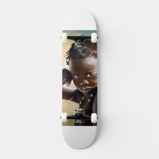 Afrikaanse Kinderzomerskateboard Skateboard (Voorkant)