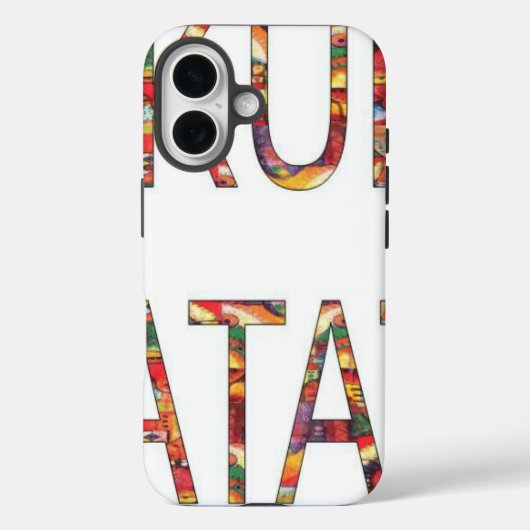 Afrikaanse  kleuren Hakuna Matata Case-Mate iPhone Case (Achterkant)