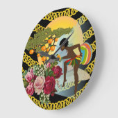 Afrikaanse Klok van Vrouw Gold Chain (Hoek)