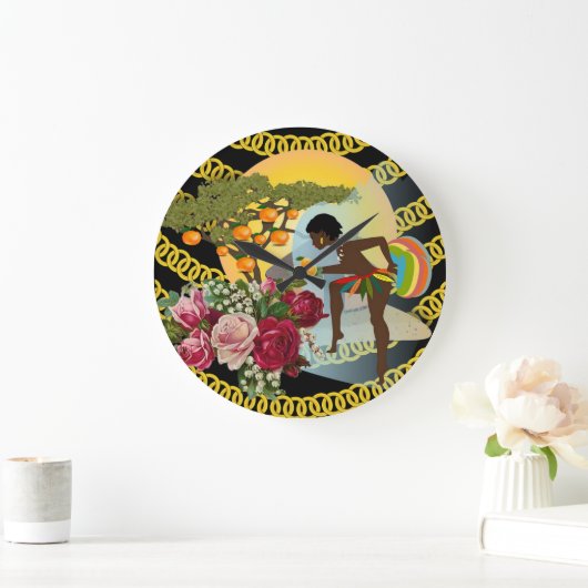 Afrikaanse Klok van Vrouw Gold Chain (Huis)