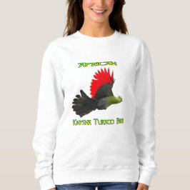Afrikaanse Knysna Turaco Vogel Sweatshirt