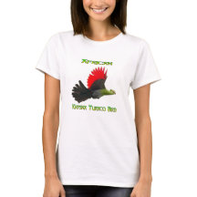 Afrikaanse Knysna Turaco Vogel T-shirt