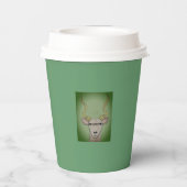 Afrikaanse Koedoe Antilope Papieren Bekers (Achterkant)