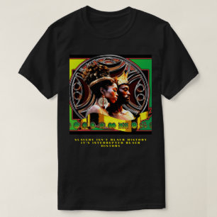 Afrikaanse koning en koningin t-shirt