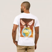 Afrikaanse koning en koningin t-shirt (Achterkant volledig)