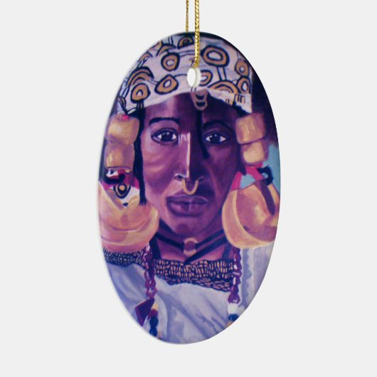 AFRIKAANSE KONINGENornament Keramisch Ornament (Rechts)