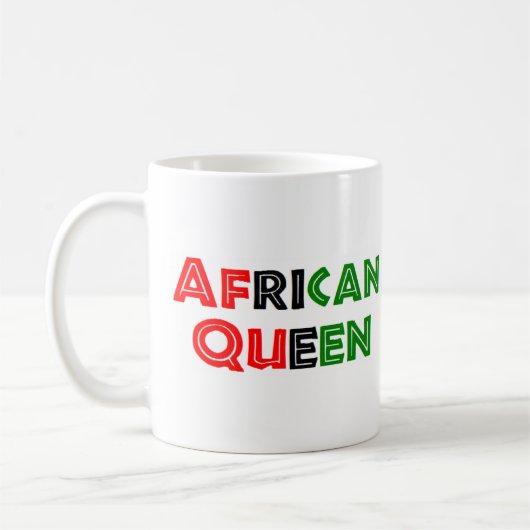 afrikaanse koningin koffiemok (Links)