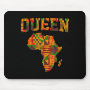 Afrikaanse Koningin Kunst Voor Vrouwen Meisjes Ken Muismat