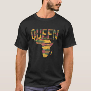 Afrikaanse Koningin Kunst Voor Vrouwen Meisjes Ken T-shirt