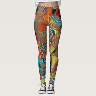 Afrikaanse koningin-Leggings Leggings
