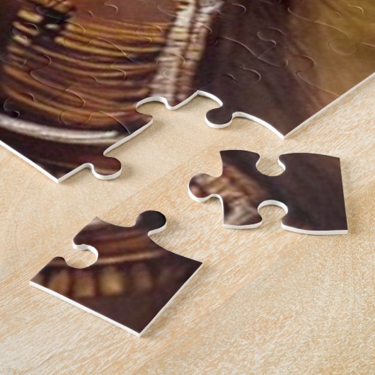 Afrikaanse koningin- legpuzzel (Zijkant)