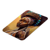 Afrikaanse koningin- magneet (Linkerzijde)