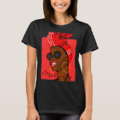 Afrikaanse koningin Melanin T-shirt (Voorkant)