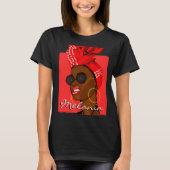 Afrikaanse koningin Melanin T-shirt (Voorkant)