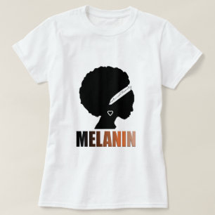 Afrikaanse koningin Melanin T-shirt