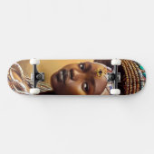 Afrikaanse koningin- persoonlijk skateboard (Horizontaal)