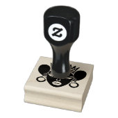 Afrikaanse koningin rubberstempel (Stempel)