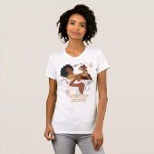 Afrikaanse koningin T-shirt (Voorkant volledig)