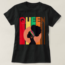 Afrikaanse koningin T-shirt voor vrouwen