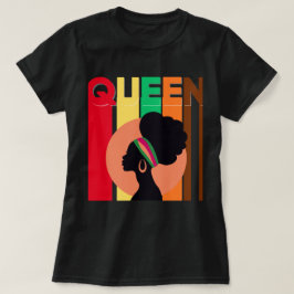 Afrikaanse koningin T-shirt voor vrouwen