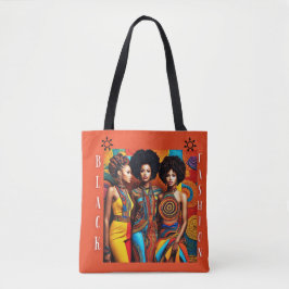 Afrikaanse koningin tote bag